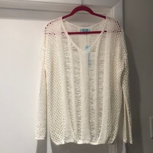 NWT ✨ She & Sky Cream Knit Sweater